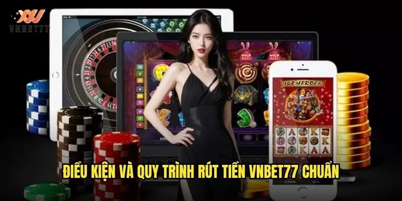 Rút Tiền vnbet77 Siêu Tốc Chỉ Trong 5 Phút 3 Điều kiện và quy trình rút tiền vnbet77 chuẩn