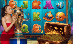 Xóc đĩa 2 đỏ 2 trắng